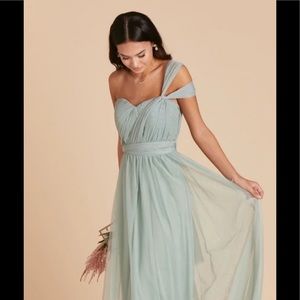 Bridesmaid dress in Sage